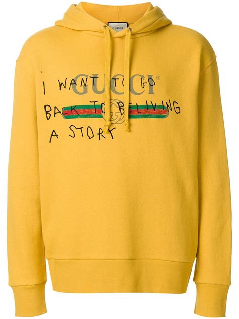 gucci yellow coco capitan hoodie|Coco Capitán .